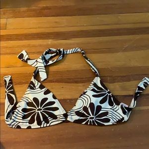 a large target bikini top